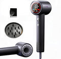 Hair Dryer Professional Ionic Hair Dryer 1600W Ultra-Fast Drying 500 Million Negative Ions Low Noise 160000 RPM Compact Blow Dryer with Magnetic Diffuser (Night Black)