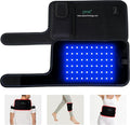 UTK Red &amp Blue Light Therapy Pad for Body 3-in-1 LED Bead Light Therapy Belt with Timer Remote Control 470nm Blue Light &amp 660nm Red Light &amp 850nm Infrared Light Therapy for Back Waist Sh