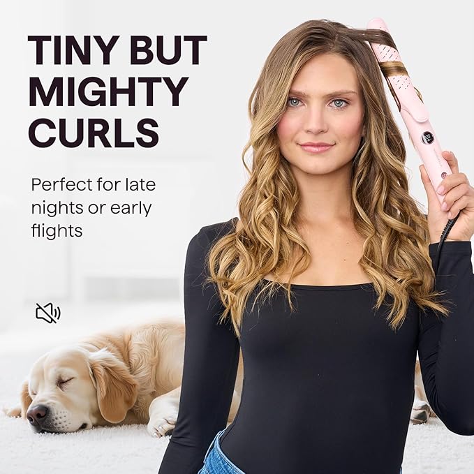 Wavytalk Airflow Styler Whirlwind Curl Hair Straightener and Curler 2 in 1 Upgraded Curling Iron &amp Flat Iron Achieve One Pass Curl Less Damage to Hair