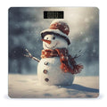 Digital Bathroom Scale for Body Weight Scale with Bright LCD Display High Accuracy Step-On Technology Auto On/Off Snowman in The Snow Digital Scales 400 Lbs /180kg