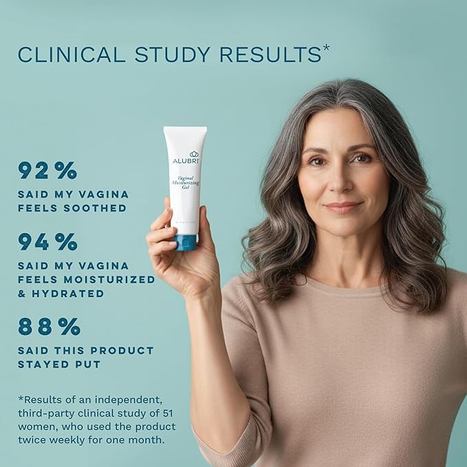 Vaginal Moisturizing Gel for Women Long-Lasting Hydration Up to 72 Hours 1 Month Supply