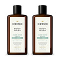 Cremo Rich-Lathering Silver Water &amp Birch Body Wash A Revitalizing Combination of Glacier-Fed Streams and White Birch 16 Fl Oz (2-Pack)
