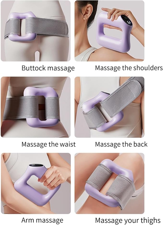 Multifunctional Full-Body Fascia Ring2025 New Deep Tissue Vibration Plate for Home Workout Portable Muscle Massager with Pain Relief - Fitness Equipment for Relaxation &amp Leg Circulation
