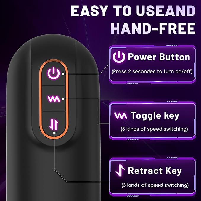 Male Masterburbatar Hands Free 7X Modes Blowjobob Machine for Man Automatic Stroking Machines Male Masterubaters Hoodies Silent Pocket Puzzy Electric 7WW01 (Small)