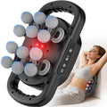 12 Head Massage Gun Deep Tissue Muscle MassagerCordless Electric Percussion Massage Tool with 9 Levels 9 Modes for Back/Neck/Shoulder/Hand/Leg/Foot Full Body Muscle Pain ReliefOffice Home Gym Use
