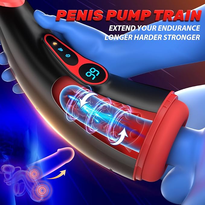 Pocket PuzzyRotate Male Masterburbatar Hands Free Male Masterburbatar Silicone Machine Thrusting Machine Devices Suction Man Masturebstor Electric Underwear MCY81211