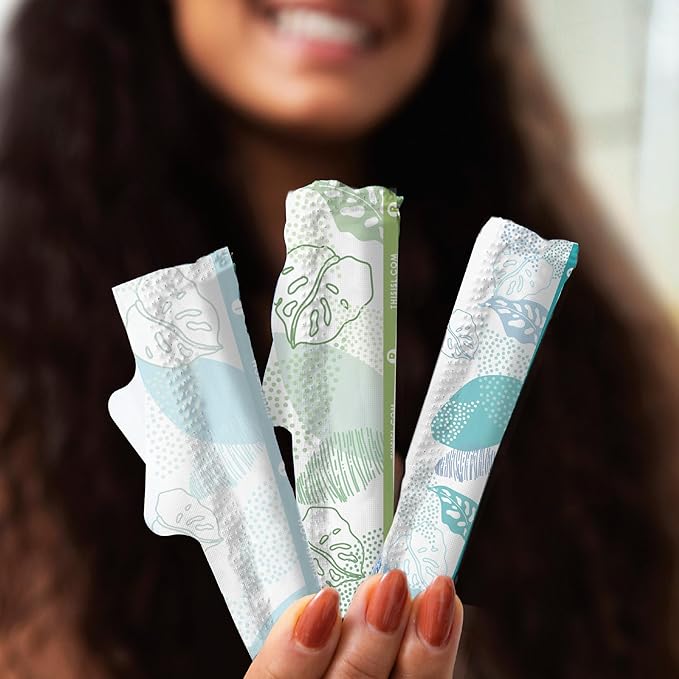 L. Cotton Tampons Regular/Super Absorbency Multipack Free from Chlorine Bleaching Pesticides Fragrances or Dyes 42 Count x 2 Packs (84 Count Total)