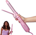 Mermade Hair Aircurl Curling Iron - 1.25 Inch Ceramic Barrel with Clamp Hair Curler for Long Medium &amp Short Hair Ionic Technology Lower Heat Temperatures for Healthier Hair Styling - 1.25 P