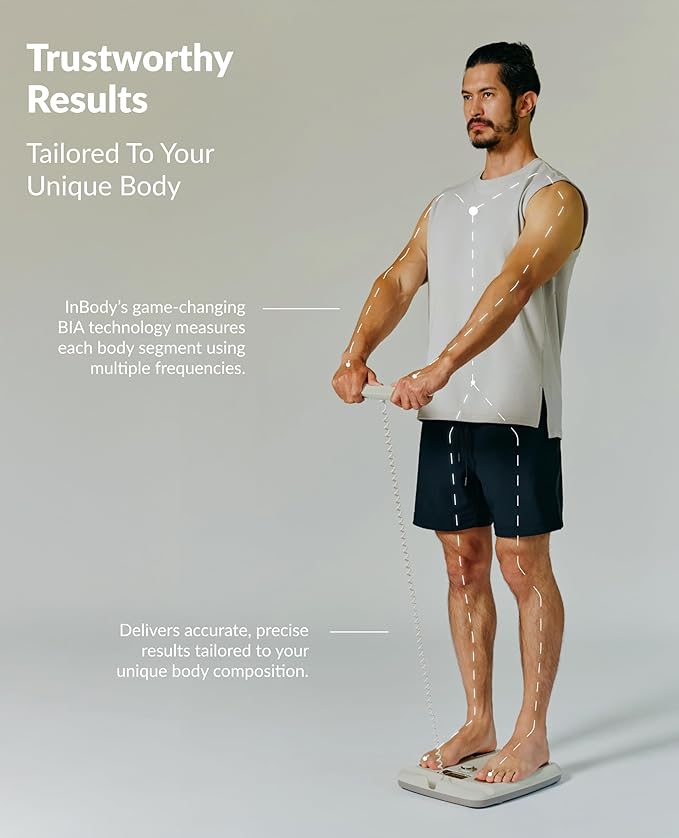 InBody Dial H20 | Body Composition Scale Most Accurate | Smart Scale with BMI Body Fat Muscle Mass | Weight Scale with Body Fat and Muscle