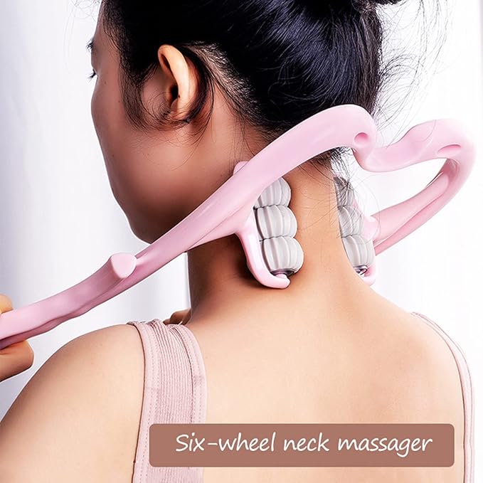 Elitzia Cervical Spine Massage Instrument to Soothe Shoulder and Neck Pain Elimination Rich Package ETJIN04 (Blue)