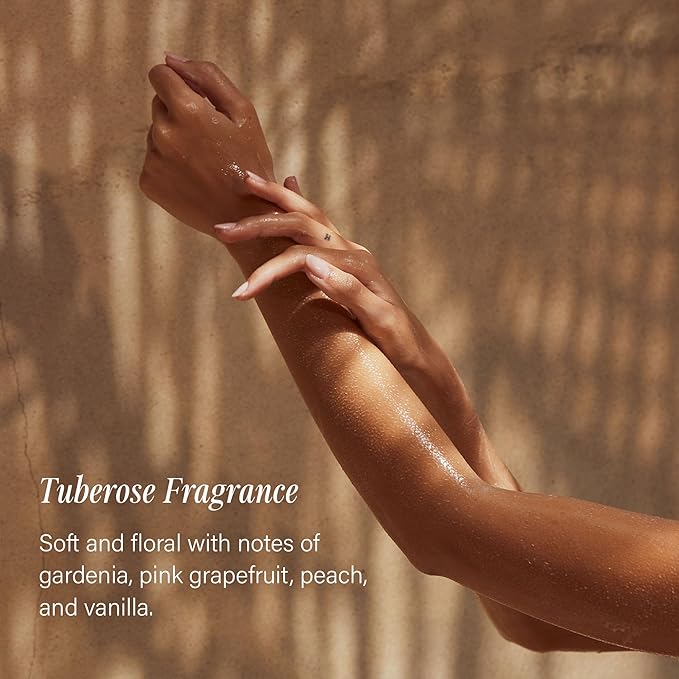 + Lux Unfiltered N°16 Opulent Shower Oil - Body Wash in Tuberose - Full Body Cleansing Oil with Jojoba Avacado and Grapeseed - Vegan &amp Cruelty Free