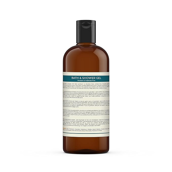 Mystic Moments Bath &amp Shower Gel - Natural - Unscented - S&ampP Free - 1Kg