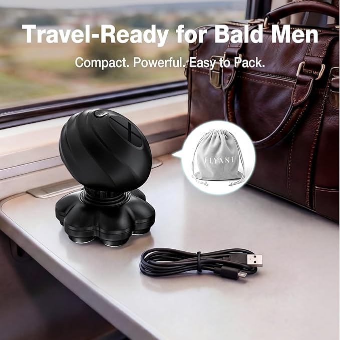 Flyant 7D Arc Electric Head &amp Body Hair Shaver Upgraded Detachable Head Shaver Waterproof Wet &amp Dry Electric Razor for Face Beard &amp Neck Ergonomic Shell Design with LED Display Matte