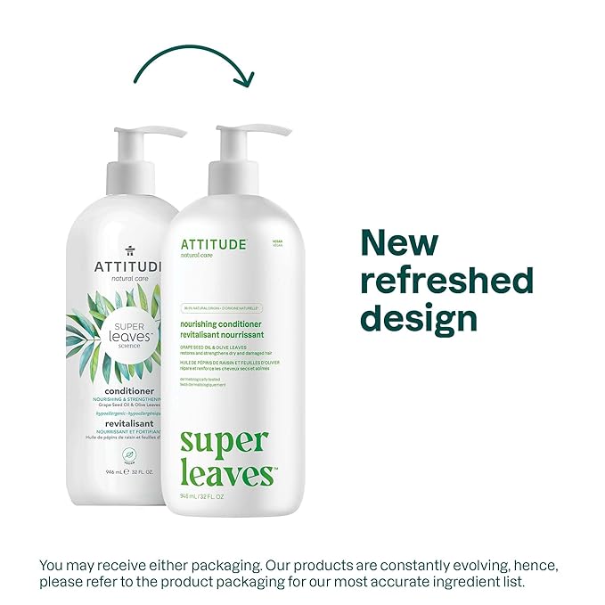ATTITUDE Body Wash EWG Verified Dermatologically Tested Plant and Mineral-Based &amp Nourishing Hair Conditioner Dermatologically Tested Plant- and Mineral-Based