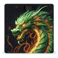 Chinese Dragon Bathroom Scale Large LCD Backlight Display Digital Scale Rounded Corners Body Scales Automatic Power On/Off Bathroom Scales for Home Bedrooms