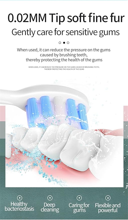 Electric Toothbrush for Adults (Pink)
