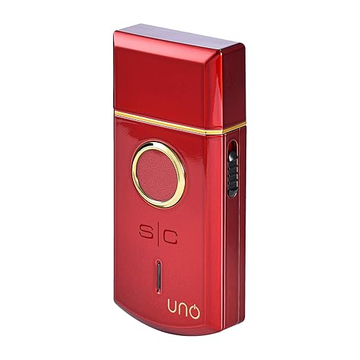 StyleCraft Uno Cordless Single Foil Shaver Mini Travel Size Portable Gold Titanium Premium Head Turbocharged Motor