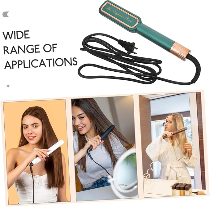 Hair Straightener Adjustable Temperature Flat for All Hair Types Portable Styling Tool for Girls Us