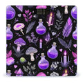 Automatic Switch Digital Bathroom Weighing Scale Smart Scale for Body Weight Gothic Magic Witch Witchy Trippy Purple Mushrooms