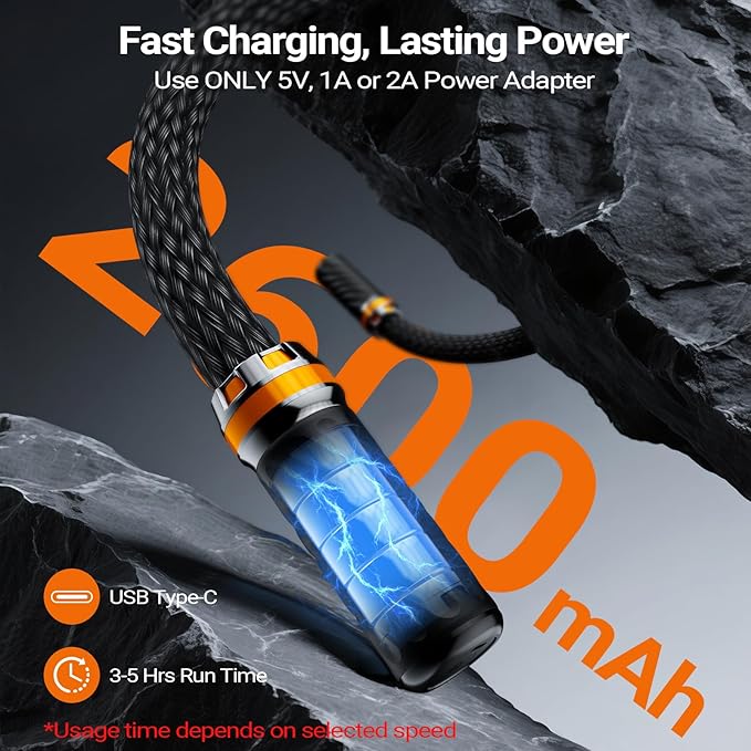 HYAKO S1 3D Flexible Pro Back Massage Rope - Handheld Vibration Therapy Massager &amp Hands-Free for Lower Back Pain Relief 3000-7000 RPM Deep Tissue Muscle Massage GunIdeal for AthletesGym &amp