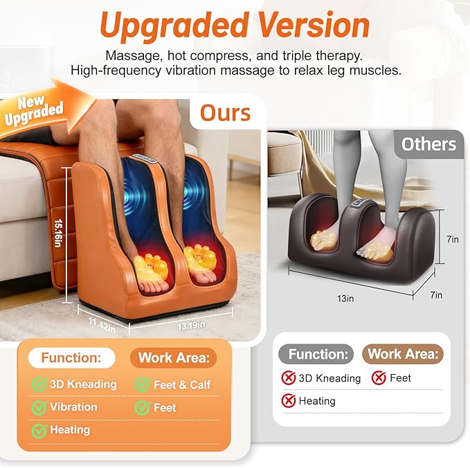 Full Body Massage Mat with Foot Massager Shiatsu Vibration Massage Pad with Heat Detachable Neck Pillow Airbag Lumbar Support &amp Remote Control for Back Waist Legs and Feet