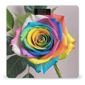 Rainbow Rose Scale for Body Weight Digital Bathroom Scale Toughened Glass High Precision Scales for Body Weight with Large LCD Backlight Display Weight Scales