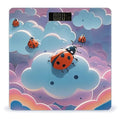 Ladybug and Cloud Scale for Body Weight Digital Bathroom Scale Accurate Smart Weight Scales with Large Display Weighing Machine High Precision Scales