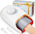 Hand Massager with Heat and Compression Hand Massage for Arthritis and Carpal Tunnel Relief 6 Modes Pressure Point Therapy Blowing Wrist Massager Finger &amp Palm Kneading Gifts for Mom Dad