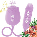 2026 Newly Portable Vibrating Massager -Clitioral Sucker Relaxes Muscles Viboators Toy 10 Modes Couples - for Body and Back Foot Silent Personal for Sports Massage Adult Tools B8877 (Pink)