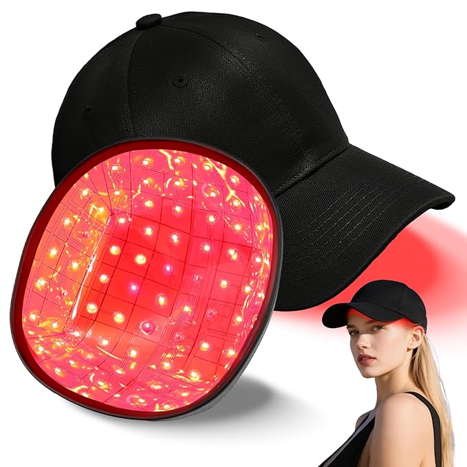 Red Light Therapy for Hair Growthred Light Therapy Capred light hat.Black