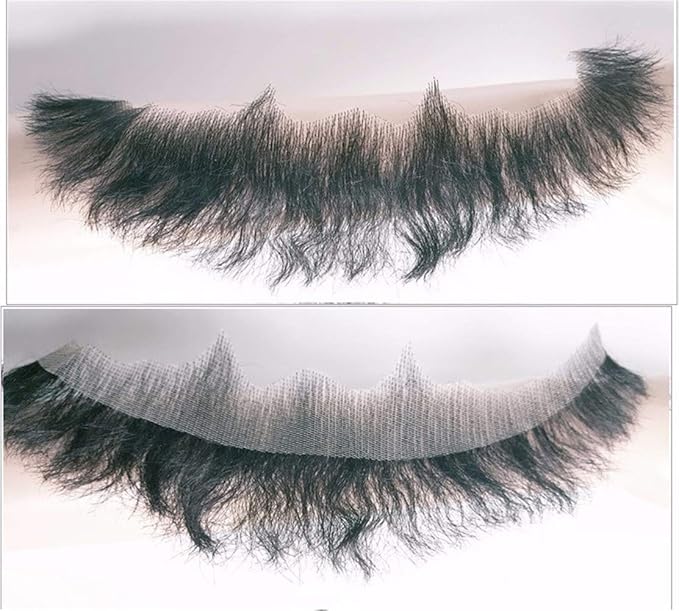 Mens Simulation Fake beard Human Hair Mustache Makeup Cosplay Props (2#)