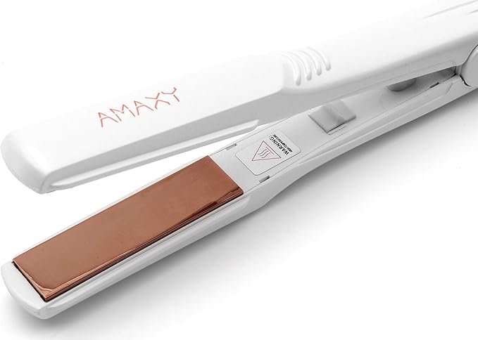 AMAXY Limited Edition Real Infrared Light Hair Dryer with Patented Ceramic Honeycomb Technology to Get More Volume Smoother Frizz Free &amp No Heat Damage (Free Mini Flat Iron)