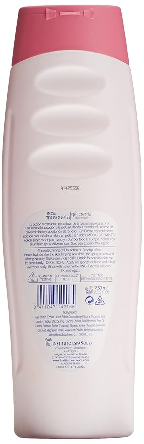 GEL INST.ESPAÑOL ROSA MOSQUETA 750 ML.