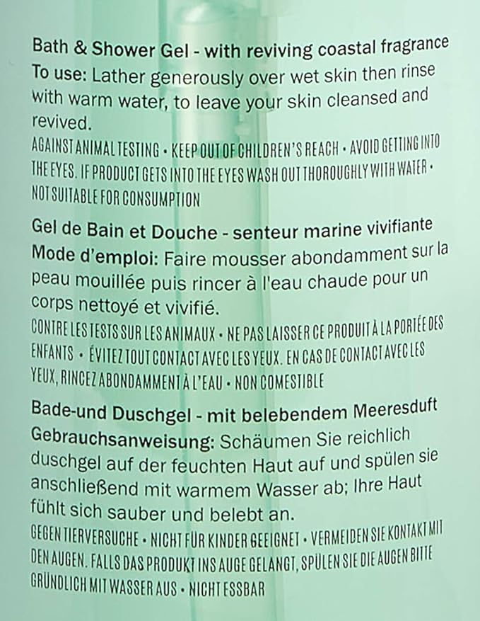 Scottish Fine Soaps Sea Kelp Bath &amp Shower Gel 300ml