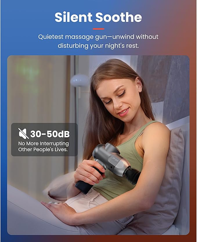 BOB AND BRAD C2 Pro Massage Gun with Heat and Cold Therapy FSA Eligible &amp HSA Approved PT-Developed Deep Tissue Back Massager for Athletes Men &amp Women — Birthday &amp Holiday Gifts