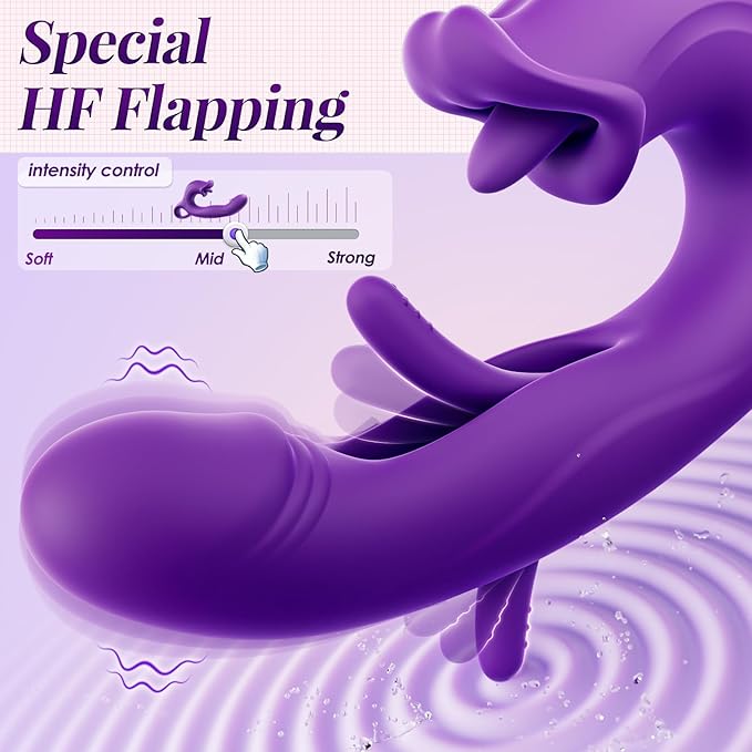 Portable Vibrating Massager -Clitioral Sucker Relaxes Muscles Viboators Toy 10 Modes Couples - for Body and Back Foot Silent Personal for Sports Massage Adult Tools Relaxation (Purple4)