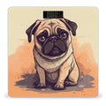 Pug Cartoon Scale for Body Weight Smart Scales Digital Bathroom Scale High Precision Weighing Scales with Large Display Weighing Machine for People