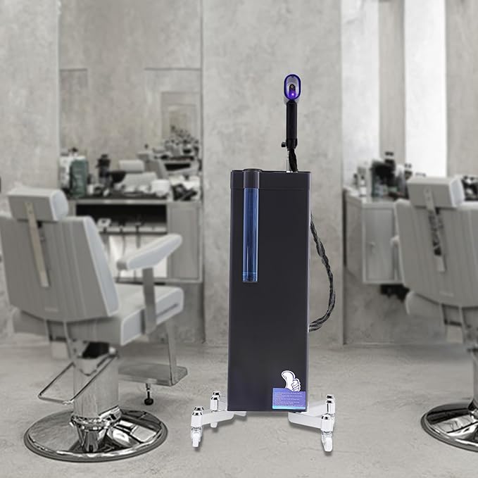 Nano Hair Steamer 3-in-1 Professional Nanoscale Spray Multifunctional Hair Salon Nano Hair Steamer 5-Gear Adjustable Nanoscale Sprayer Hair Care Hair Repair Salon Spa Equipment