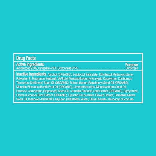 COOLA Organic Sunscreen SPF 50 Sunblock Face Mist Dermatologist Tested Skin Care for Daily Protection Vegan and Gluten Free Natural Fragrance 3.4 Fl Oz