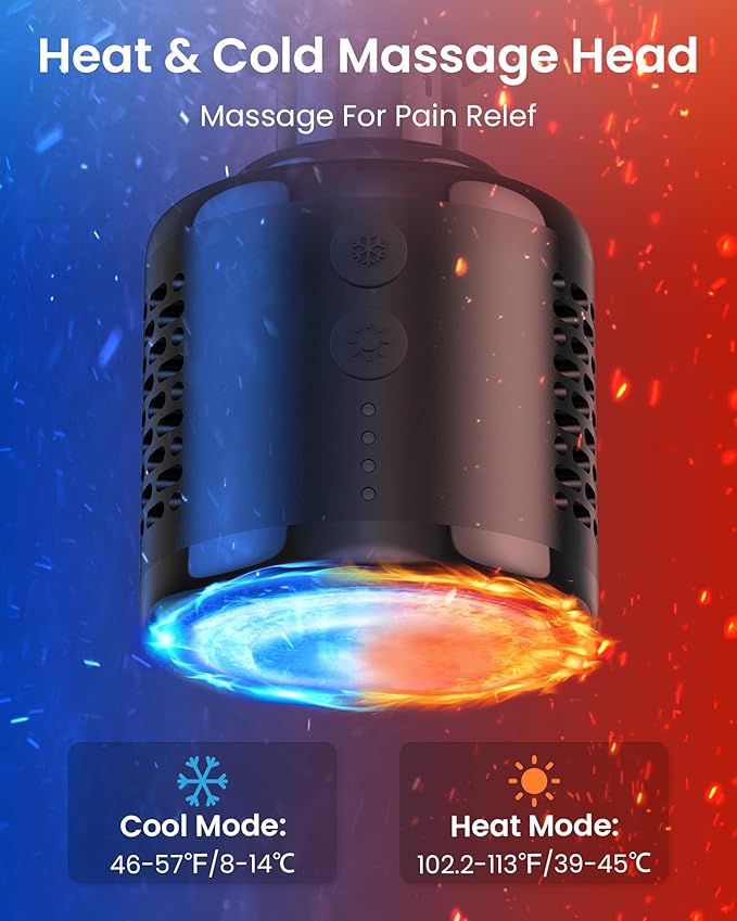NAPRE Massage Gun with Heat and Cold Head and S40 Massage Gun