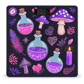 Men's Smart Scale for Body Weight Digital Bathroom Weighing Scale Automatic Switch Energy Saving Scale Goth Magic Witch Witchy