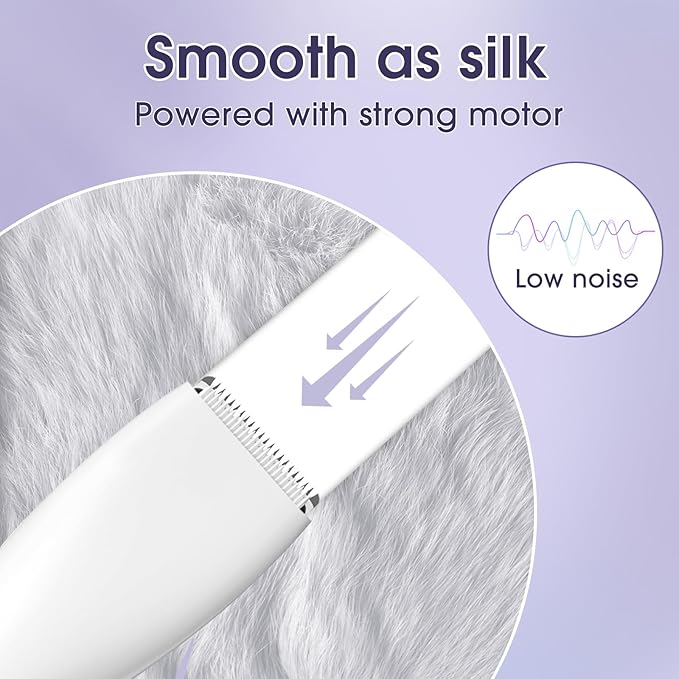 Women Bikini &amp Pubic Hair Trimmer - Dual-Use Body Shaver for Men and Women | Multi-Area Facial &amp Body Hair Removal Tool