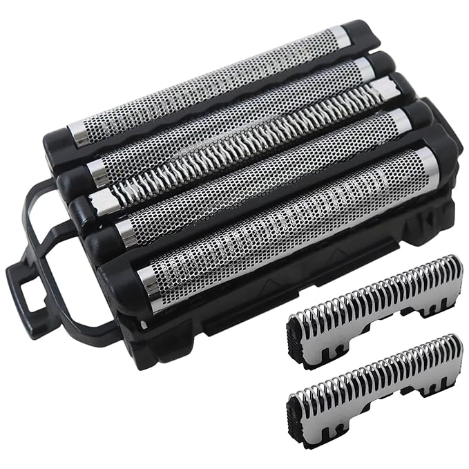 Upgraded WES9032P Shaver Replacement Inner Blade and Outer Foil Set Compatible for Panasonic A-RC5 Razor ES-LV97-K ES-LV67-K ES-LV95-S ES-LV65-S