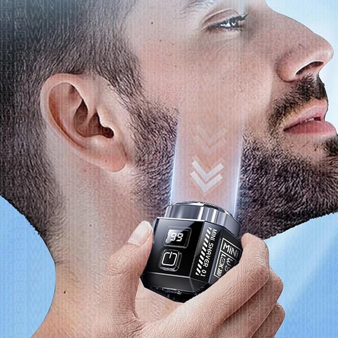Portable Shaver Men Electric Shaver Multifunctional Intelligent Portable Small Rechargeable Nose Hair Trimmer