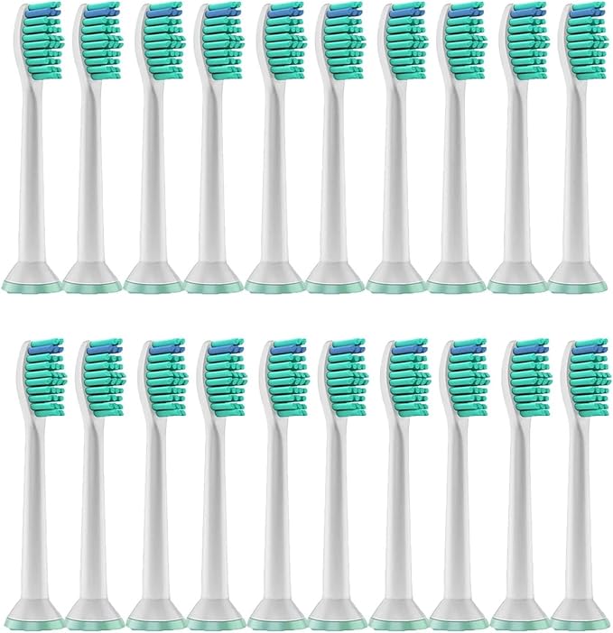 16/36Replacement Toothbrush Heads Compatible for Philips Electric Brush Head 1100 2100 4100 4300 5100 5300 6100 6500(20pcs)