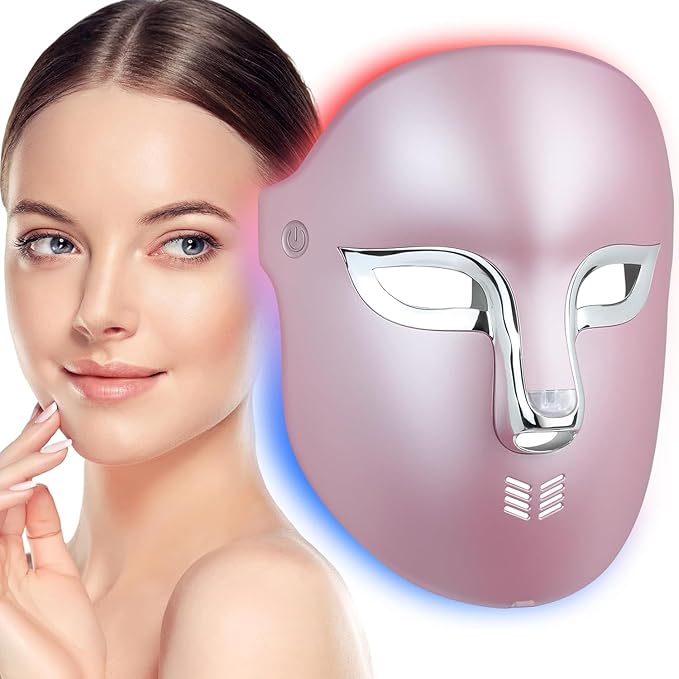 FSA Red Light Therapy Mask : Target Acne RemovalWrinkles RednessWirless RemoteSalon Grade HSA Infrared Face Mask Anti Aging Skincare for Home2000mAh Rechargeable Led Light Therapy Facial Mask