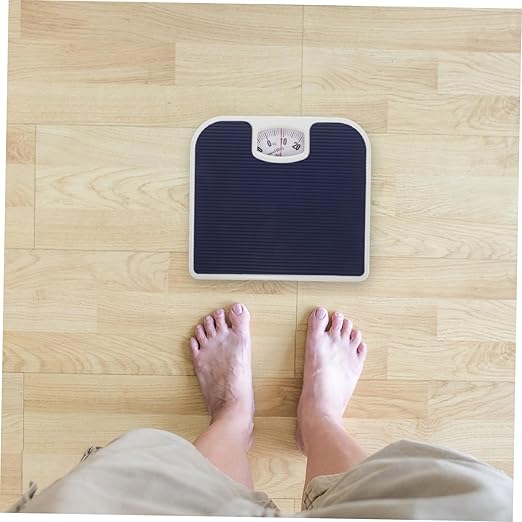 VALICLUD Mechanical Bathroom Scale for Measurement Analog Design for Home Use User-Friendly No Battery Needed Accurate Weight Tracking Tool for Women Stylish Finish
