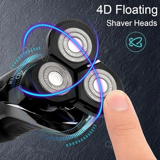 Electric Razor for Men Shaver for Men Electric Shaver Powerful Beard Shaving Machine Electric Razor Rechargeable Waterproof