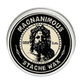 MAGNANIMOUS 'STACHE WAX (2 OZ) - ALEXANDEER SCENT (MAHOGANY COGNAC BLOOD ORANGE RED PEPPER SAGE BOURBON &amp SANDALWOOD) - THE BEST MEDIUM-TO-STRONG HOLD MUSTACHE WAX ON THE PLANET ZEUS APPRO
