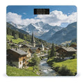 Morzine Smart Scale for Body Weight Digital Bathroom Scale Toughened Glass Weight Scale with Large LCD Backlight Display High Precision Scales Weighing Machine